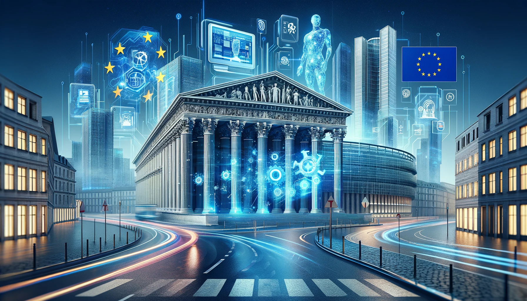 Vor- und Nachteile bezüglich dem EU-Gesetz zur künstlichen Intelligenz (KI).