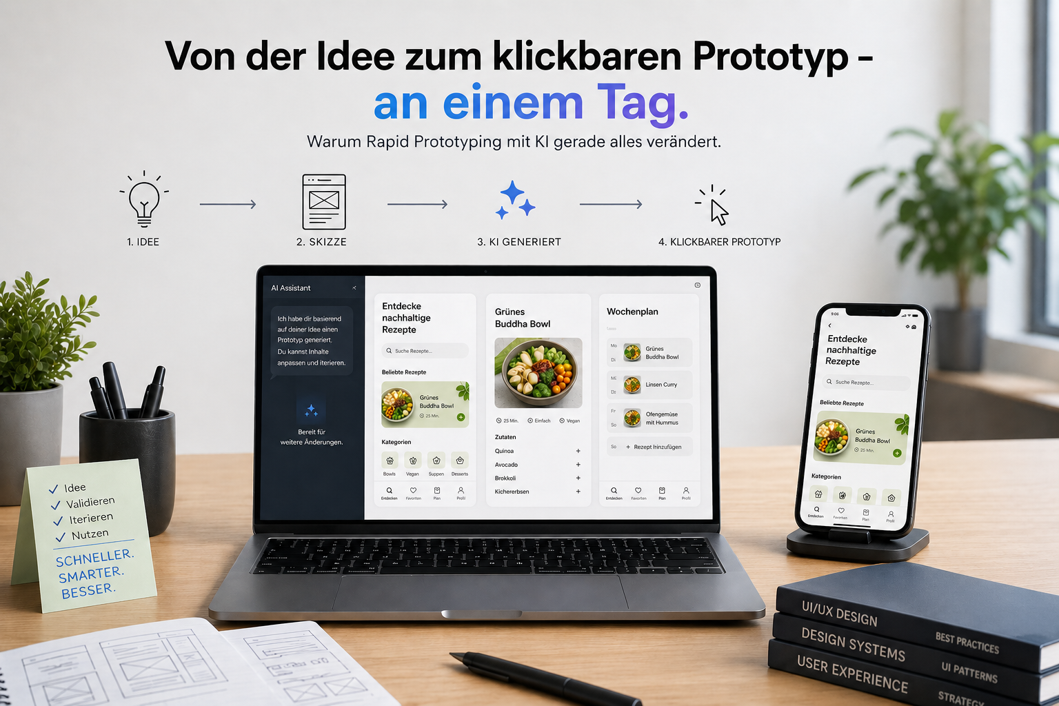 ki gestützter prototyping workflow adromo creative studio